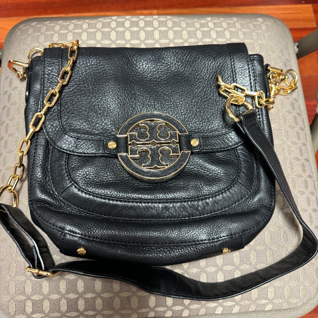 Amanda Cross Body Messenger Toryburch Authentic